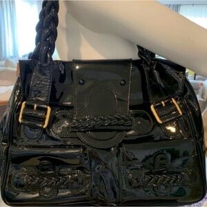 Valentino Garavani Purse
Black Patent Leather